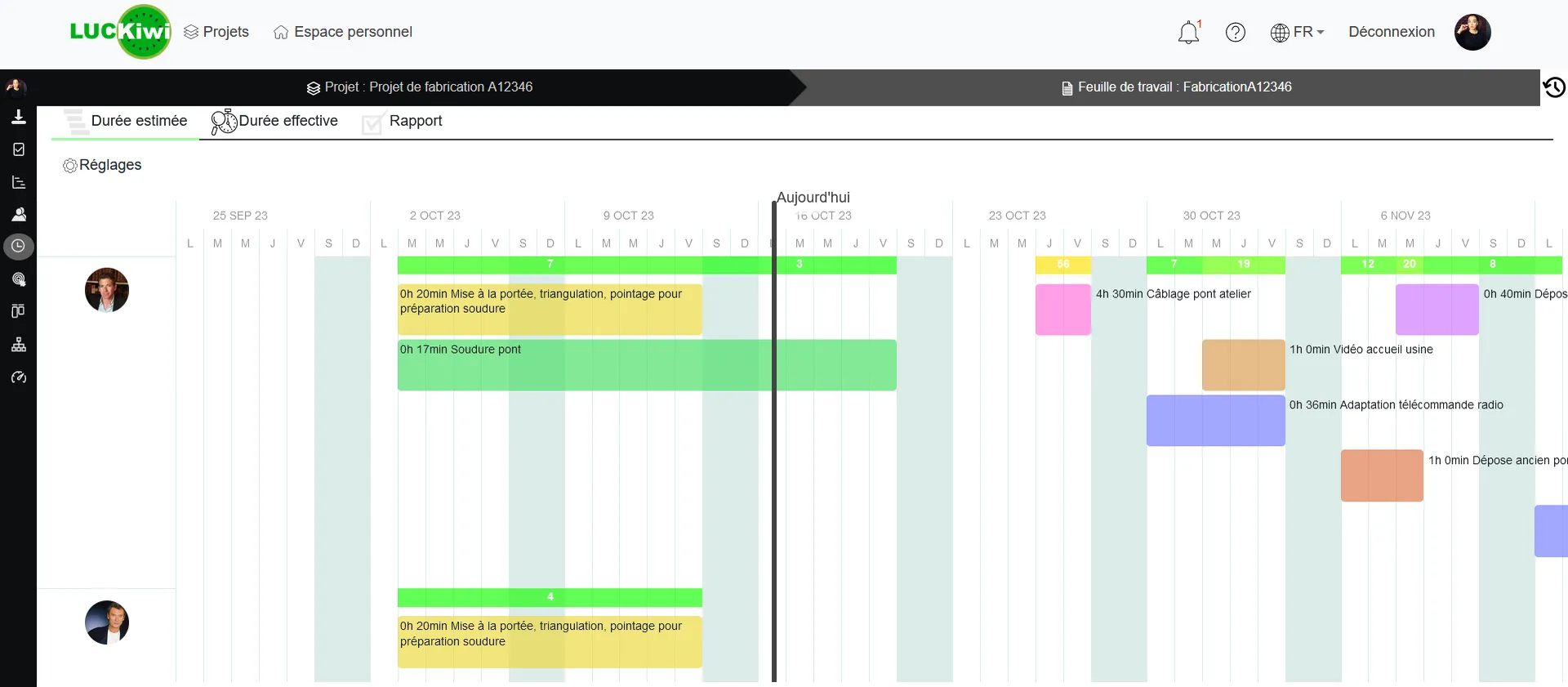 Turn your projects into reality: take action, organize your tasks, and closely track their progress!